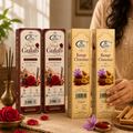 Two Kesar Chandan + Two Shahi Gulab