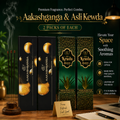 Two Pack Of Aakashganga + Two Pack Of Asli Kewda