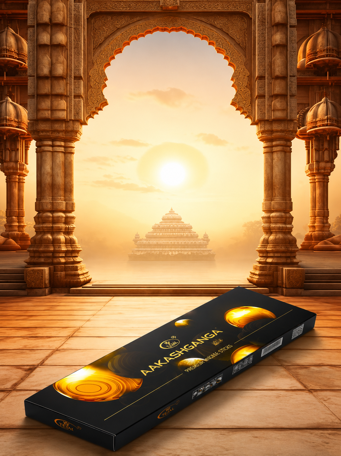 Pack of 4 Akshaganga Agarbatti stick