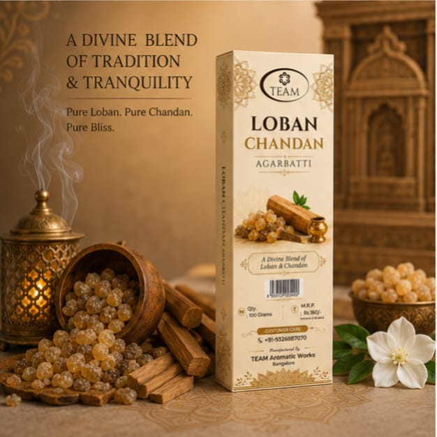 Pack of 4 Loban Chandan Agarbatti