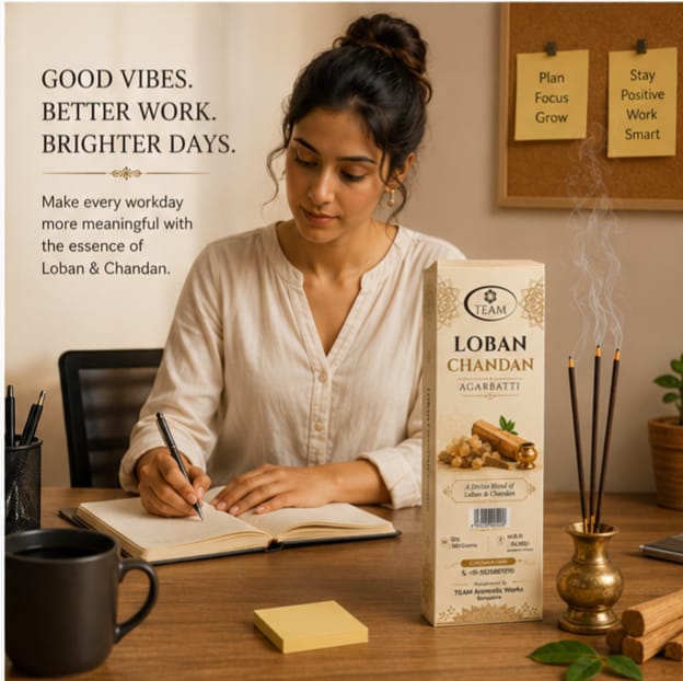 Pack of 4 Loban Chandan Agarbatti