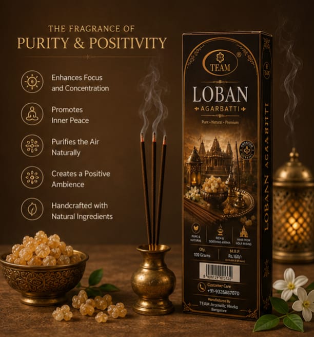 Pack of 4 Loban Agarbatti