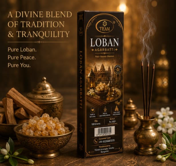 Pack of 4 Loban Agarbatti