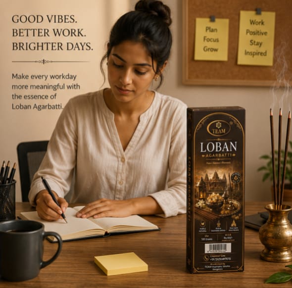Pack of 4 Loban Agarbatti