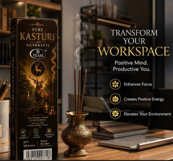 Pack of 4 Pure Kasturi Agarbatti
