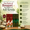 Two Packs of Bouquet + Two Packs of Asli Kewda